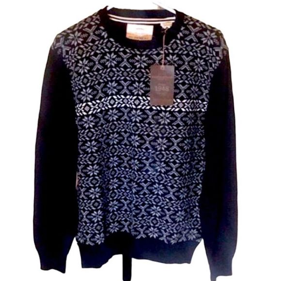 WEATHERPROOF Mens Black Knit Sweater Sz LRG NWT - Picture 11 of 12